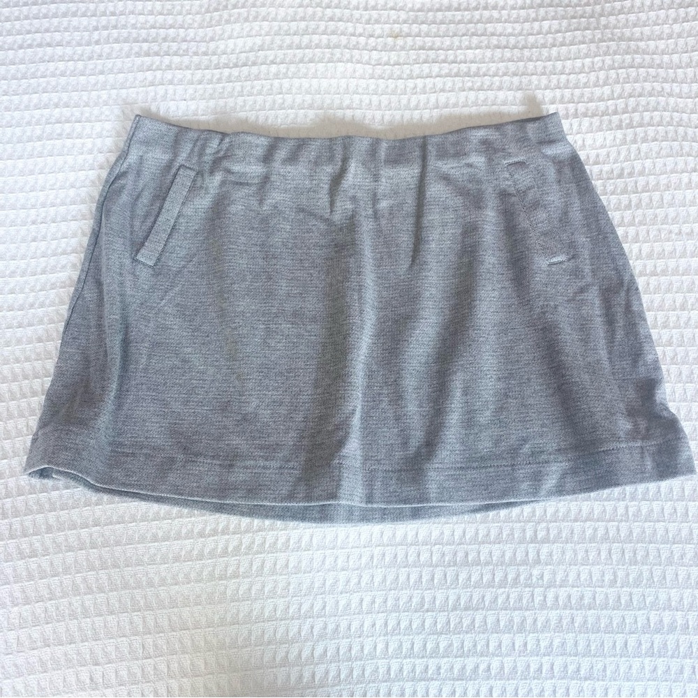 Gap factory Heather grey knit mini skirt XL